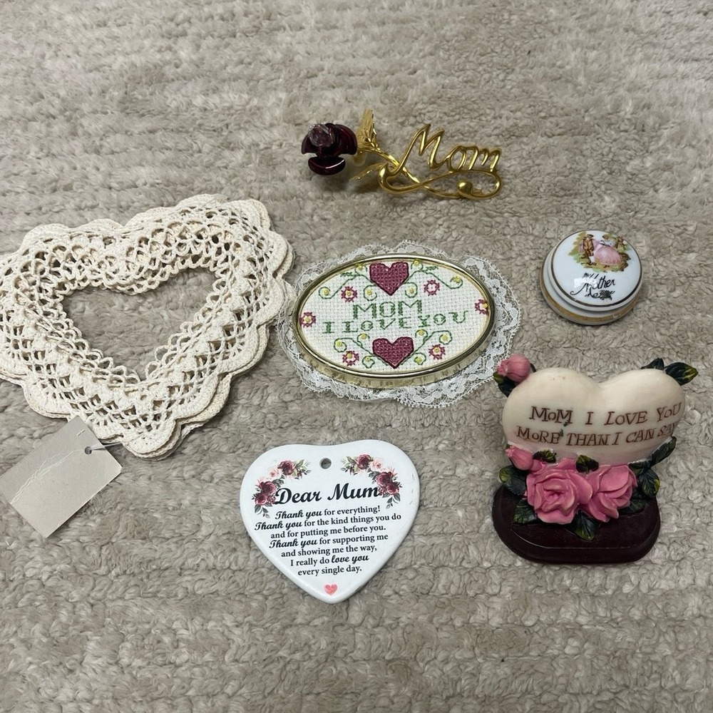 Vintage Mother's Day gift trinket lot